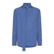 Lichtblauw Overhemd Valentino , Blue , Heren