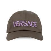 Baseball cap Versace , Gray , Heren