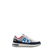 Blauwe Sneakers Stijlvol Casual Sportief Armani Exchange , Multicolor ...