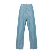 Herringbone Denim Tapered Fit Pant Carhartt Wip , Blue , Heren