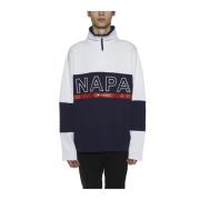 Zip Anzere Sweatshirt Napapijri , Multicolor , Heren