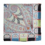 Zijden sjaal met Paisley-print Etro , Multicolor , Dames
