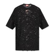 T-shirt `T-Boxt-Q3` Diesel , Black , Heren