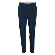 CleaPW Broek met toelopende pijpen Part Two , Blue , Dames