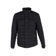 Pre-owned Nylon outerwear Moncler Pre-owned , Blue , Heren