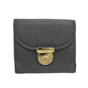 Pre-owned Leather wallets Salvatore Ferragamo Pre-owned , Black , Here...