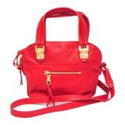 Pre-owned Leather shoulder-bags Chloé Pre-owned , Red , Dames