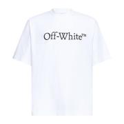 Skate S/S T-Shirt Off White , White , Heren