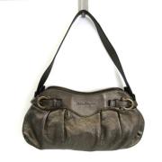Pre-owned Leather shoulder-bags Salvatore Ferragamo Pre-owned , Gray ,...