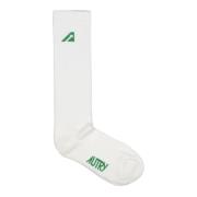 Minimalist Logo Socks Autry , Green , Heren