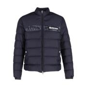 Pre-owned Nylon outerwear Moncler Pre-owned , Blue , Heren