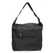 Pre-owned Nylon shoulder-bags Prada Vintage , Black , Dames