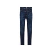 Skater Icon Jeans Dsquared2 , Blue , Heren