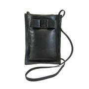 Pre-owned Leather shoulder-bags Salvatore Ferragamo Pre-owned , Black ...