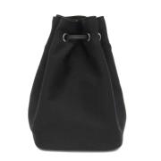 Pre-owned Canvas shoulder-bags Gucci Vintage , Black , Dames