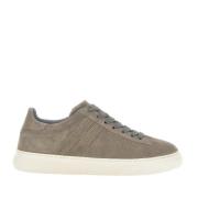 Suède Sneakers met Verwijderbare Fussbett Hogan , Beige , Heren