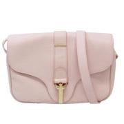 Pre-owned Leather shoulder-bags Balenciaga Vintage , Pink , Dames