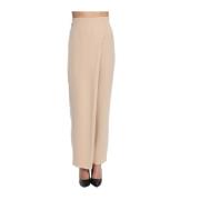 Naakte Zijden Broek, Elixir Model Max Mara , Pink , Dames