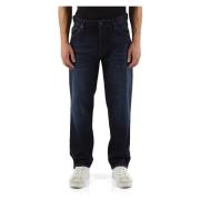 Loszittende Jeans met Vijf Zakken Emporio Armani , Blue , Heren