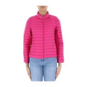 Fuchsia Reversible Puffer Coat Marella , Pink , Dames