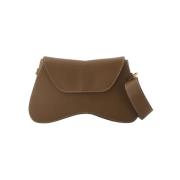 Leather handbags Elleme , Brown , Dames
