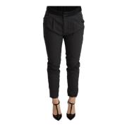 Slim Fit Skinny Katoenen Broek Cycle , Gray , Dames