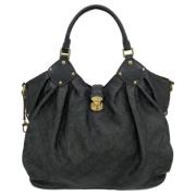 Pre-owned Leather louis-vuitton-bags Louis Vuitton Vintage , Black , D...