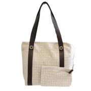 Pre-owned Leather totes Bvlgari Vintage , Beige , Dames