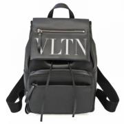 Pre-owned Leather backpacks Valentino Vintage , Black , Dames