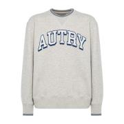 Grijze Logo Sweatshirt - Relaxte pasvorm Autry , Gray , Heren