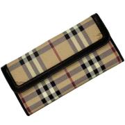 Pre-owned Canvas wallets Burberry Vintage , Multicolor , Unisex