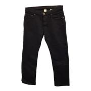 Pre-owned Cotton jeans Burberry Vintage , Black , Dames
