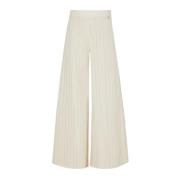 Flare Palazzo Broek Liu Jo , Beige , Dames