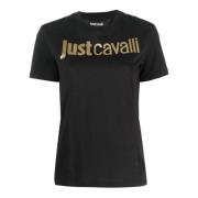 Stijlvolle T-shirts en Polos Just Cavalli , Black , Dames