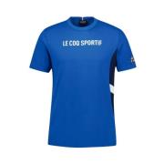 Seizoenshemden Collectie le coq sportif , Blue , Heren