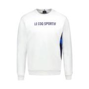 Seizoens Sweatshirts le coq sportif , White , Heren