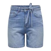 Giannna Jeansshorts Only , Blue , Dames