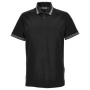 Stijlvolle T-shirts en Polos Versace Jeans Couture , Black , Heren