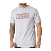 3D Bedrukt Logo T-shirt - Grijs Redskins , Gray , Heren