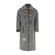 Single-Breasted Coats Ader Error , Gray , Heren