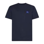 Blauwe T-shirts en Polos Burberry , Blue , Heren