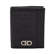 Pre-owned Leather wallets Salvatore Ferragamo Pre-owned , Black , Here...