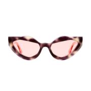 Cat-Eye Zonnebril Maske Y8 Roze Kuboraum , Pink , Unisex