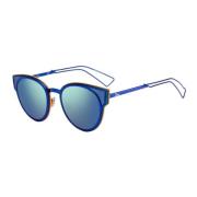 Sculpt-KN9 Zonnebril Blauw Groen Spiegel Dior , Blue , Dames