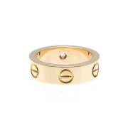 Pre-owned Rose Gold rings Cartier Vintage , Yellow , Dames