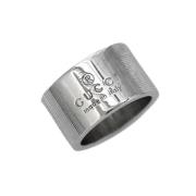 Pre-owned Silver rings Gucci Vintage , Gray , Dames