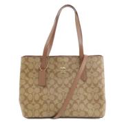 Pre-owned Canvas handbags Coach Pre-owned , Brown , Dames