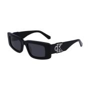 Zwarte zonnebril Ckj23609S-001 Calvin Klein , Black , Unisex