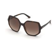 Stijlvolle Zonnebril Gradient Bruin Guess , Brown , Dames