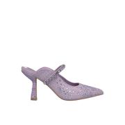 Elegante Slingback Schoen met Strass Detail Alma EN Pena , Purple , Da...